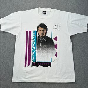 Billy Joe Royal Signed Concert Tee Shirt Size Large Short Sleeve Single Stitch